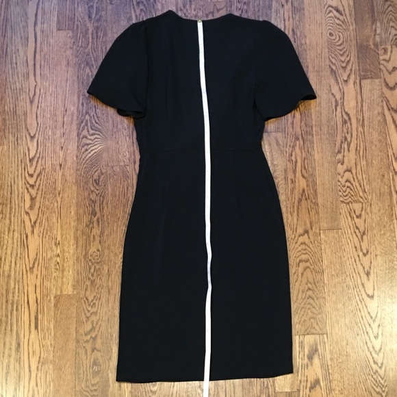Black Faux-Wrap Dress by Zara - Picture 8 of 8